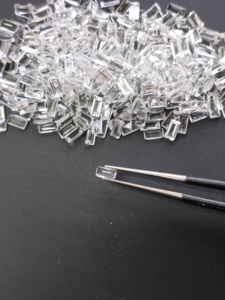 Topacio Blanco Natural, Corte Baguette de 5x2.5MM, Gema Suelta de Excelente Calidad, Gemas de Montaña Roja Certificadas para Joyería - Product Image 2