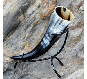 Cuerno Vikingo para Beber de la Mejor Calidad, Seguro para Alimentos, 100% Cuerno Medieval, Apto para Cerveza, Cuerno Natural de Búfalo, Buey o Vaca, para Reventa - Product Image 2