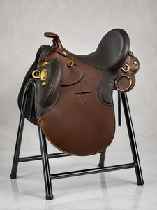 Premium Genuine Leather Jumping Dressage Horse Saddle Professional Western Riding Handcrafted Close Contact Equestrian Wood <b>Tree</b> - Product Image 3