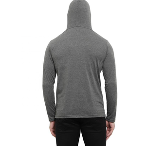 Sweat à capuche zippé intégral pour homme, en molleton technique de coton épais et écologique, avec logo personnalisé, idéal pour le sport et la gym – Vente en gros OEM - Product Image 5