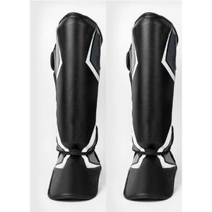 Protège-tibias de haute qualité et confortables pour l'entraînement, pour hommes et femmes, avec impression de logo personnalisé, en cuir lavable, en acier au carbone, pour adultes - Product Image 2