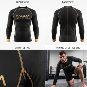 Custom Logo Unisex Short Sleeve <b>Compression</b> Rash Guard UPF 50+ Breathable Eco-Friendly Quick Dry Swim Surfing BJJ Grappling 100% - Product Image 4