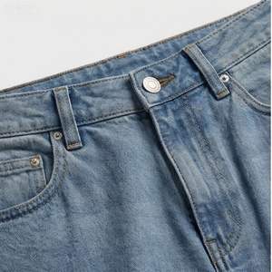 Falda Lápiz de Mezclilla de Cintura Alta con Abertura Frontal, Larga hasta el Suelo, Estilo Minimalista para Mujer, para Todas las Temporadas - Product Image 4