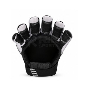 Gants de voile demi-doigts en matériau de qualité supérieure, ajustement confortable au poignet, paume renforcée, coutures durables pour les activités nautiques - Product Image 6