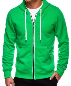Sudadera con capucha y cremallera para hombre, 100% algodón, diseño con bolsillos, transpirable, ligera, MOQ bajo, hecha en Pakistán, corte regular, personalizada 2026 - Product Image 1