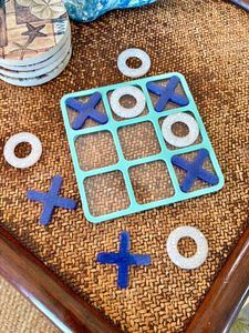Jeu de société de luxe en résine X et O pour cadeaux haut de gamme et collectionneurs, avec pièces X et O, plateau carré, fournitures de fête, jeu - Product Image 5