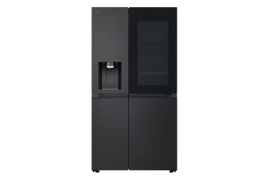 NUEVO Refrigerador Side by Side InstaView de 628L con Puerta Interior, Color Negro Acero, 28 Pies Cúbicos, 4 Puertas, Uso en Exteriores, Eléctrico, de la MEJOR MARCA - Product Image 1