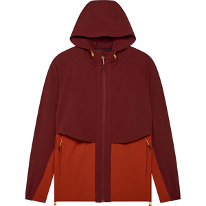 Veste coupe-vent imperméable pour homme, sport, avec fermeture éclair, impression de logo personnalisée, veste de pluie à capuche - Product Image 1