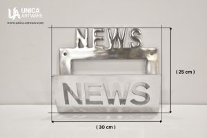 Buzón de Aluminio Moderno y Ecológico, Portaperiódicos, Revistero de Pared, Buzón para Entrada - Product Image 4