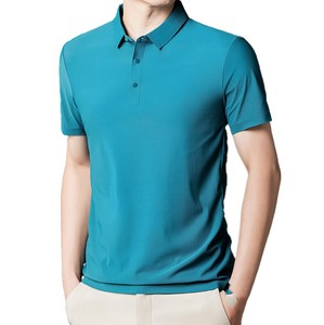 Polo de Algodón Premium para Hombre, Manga Corta, Estilo Casual para Golf, Transpirable, Color Sólido, Estilo Ejecutivo, Aspecto Elegante, ODM OEM - Product Image 5