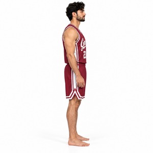 Ropa Deportiva Ligera, Transpirable y de Secado Rápido para Entrenamientos, Partidos y Ligas, Uniformes de Baloncesto Personalizados, Conjunto de Camiseta y Pantalones Cortos para Equipo - Product Image 3