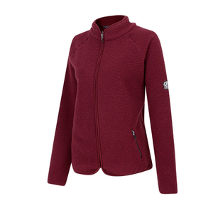 New Arrival Embroidered French Terry 100% Cotton <b>Long</b> Sleeve 280 GSM Pullover 1/4 Zipper Winter Breathable Eco-Friendly Women's - Product Image 6