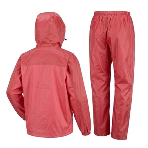 Traje Impermeable Personalizado al por Mayor, Chaqueta y Pantalones Impermeables con Capucha, Ropa Reutilizable para Exteriores, Resistente a la Intemperie, para Camping - Product Image 2