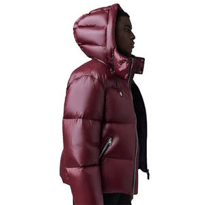 Blouson d'hiver matelassé personnalisable très demandé, chaud et tendance, avec fermeture éclair intégrale, pour hommes, à prix de gros - Product Image 5