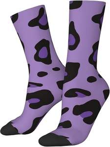 Chaussettes de sublimation personnalisées en coton/fibre de bambou, antibactériennes, respirantes, à séchage rapide et antidérapantes, de qualité supérieure SILKZON INDUSTRY - Product Image 5