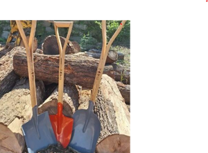 Heavy Duty Metal Blade Digging Shovel Korean Oak Wood Handle D Grip Agricultural Farming Garden Construction Tool 3-Year - Product Image 5