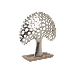 Designer Metal Sculpture Abstract Art Figurine Decorative Home Office <b>Table</b> Decor Elegant Interior <b>Decoration</b> - Product Image 2