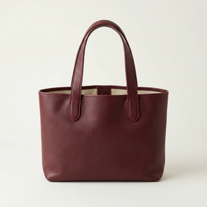 Bolso Tote de Cuero Premium para Mujer, 18 Pulgadas, Bolso de Mano Minimalista y Moderno, Proveedor Mayorista OEM - Product Image 2
