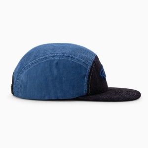 Custom Camper Caps Custom <b>Hat</b> Embroidered Logo Two Tone Corduroy Running <b>Hat</b> Indonesia Factory <b>Hats</b> For <b>Men</b> Outdoor Activity - Product Image 3
