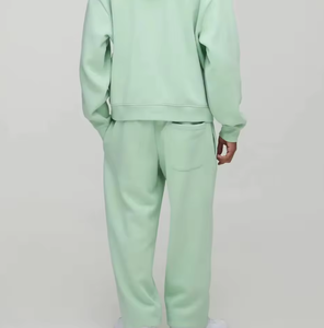 ชุดเซ็ตฮู้ดดี้และกางเกงวอร์มผู้ชายไซส์ใหญ่พิเศษ ผ้าฝ้าย 100% 500 GSM - Product Image 6