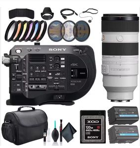 Sistema de Cámara Super 35 100% Original PXW-FS7M2 Sony con Lente FE 70-200mm, Tarjeta de Memoria de 120GB, Batería BP-U35, Kit de Filtros, Kit de Filtros de Color - Product Image 1