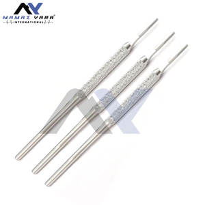 Manche de scalpel chirurgical de précision compatible avec les lames # 10 # 11 # 12 # Ensemble médical de 3 pièces en acier inoxydable 15 pièces - Product Image 4