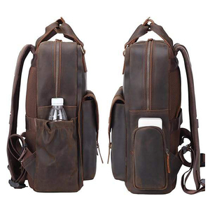 Mochila de Cuero Vintage 2026 para Hombre, de Piel de Vaca Auténtica, para Portátil, en Venta - Product Image 5