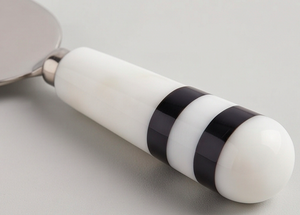 Classic <b>Cheese</b> <b>Knife</b> <b>Set</b> With White Resin Handles Stainless Steel Blades Dishwasher Safe Elegant Tableware For Serving <b>Cheese</b> - Product Image 2