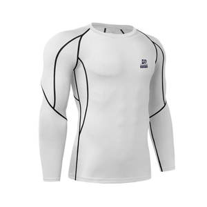 Camisetas de Compresión para Hombre, Tallas Grandes, Último Diseño, Manga Larga, Casuales, Transpirables, Ecológicas, de Secado Rápido, Spandex/Poliéster - Product Image 2