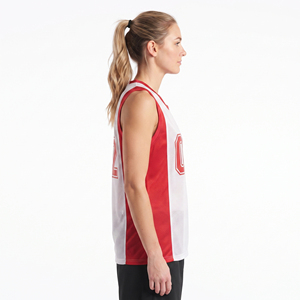 Maillots d'entraînement sportifs professionnels pour femmes, maillots de basket-ball respirants en mesh, personnalisables avec le nom de l'équipe - Product Image 3