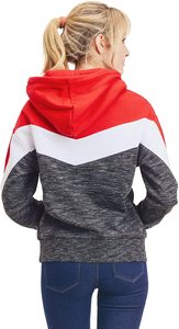 Sweat à capuche unisexe personnalisable avec impression, motif hirondelle et nuage brodé et peint, manches raglan, en coton, pour l'hiver, style artistique décontracté - Product Image 6