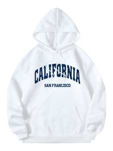 เสื้อฮู้ดดี้โอเวอร์ไซส์แบบยูนิเซ็กซ์ ผ้าฟลีซคอตตอน 100% หนา 360 กรัม ซักย้อมสีซีดแบบฟอกกรด พิมพ์ลายตัวอักษรแบบพัฟฟ์ ระบายอากาศได้ดี - Product Image 5