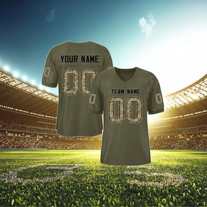 All Designs XXL Men Women American Football Jersey High Practice Wear Youth Adults Sublimation Player - Product Image 5