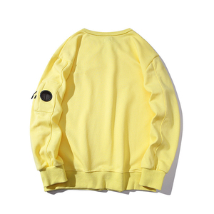 เสื้อสเวตเชิ้ตผู้ชายผ้าฟลีซลำลองสำหรับฤดูหนาว คุณภาพสูง สีพื้น สำหรับวิ่งออกกำลังกาย แห้งเร็ว กันน้ำ ระบายอากาศได้ดี รับสกรีนโลโก้ - Product Image 3