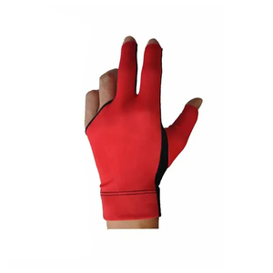 Gants de billard/snooker à trois doigts, légers, ajustables, couleur personnalisée, haute élasticité, séchage rapide, respirants – Meilleures ventes - Product Image 5