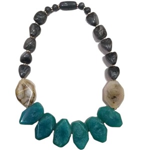 Trendy Fashion Resin Beaded <b>Necklace</b> Unique Handmade Jewelry Unisex Colorful <b>Statement</b> Piece Lightweight Comfortable Daily Party - Product Image 4