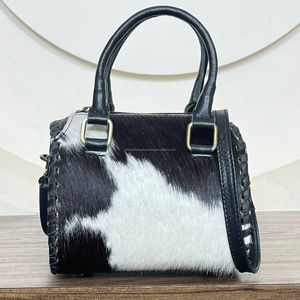 Sacs Mini Speedy en cuir de vachette, style western, véritable cuir véritable, sac à bandoulière pour homme et femme, vente en gros, best-seller - Product Image 4