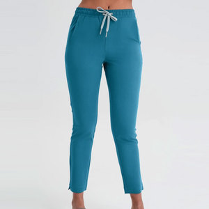 Custom Nursing Wear Trouser Heavyweight <b>Plus</b> <b>Size</b> Women Drawstring Two Pockets Longline Custom Color Breathable Comfortable - Product Image 1