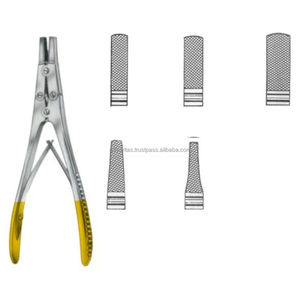 High Quality A-1 VERITAS Reusable Tc Wire Seizing Forceps 18cm Surgical Orthopedic Instrument Medical Grade Stainless Steel - Product Image 1