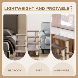 Tiragraffi e Albero per Gatti Premium: Arredo Durevole e Confortevole per il Divertimento Felino - Product Image 6