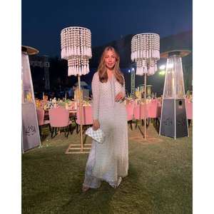 Top Bottom y Dupatta Set de fiesta para mujer de diseñador - Product Image 3