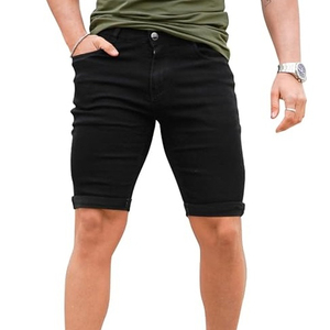 OEM Service White Color Summer Wear <b>Men</b> Denim <b>Jeans</b> Short Custom Streetwear Vintage Washed Denim Short <b>Jean</b> Shorts For Man - Product Image 5