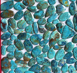 Lot en gros de cabochon en shattuckite naturelle de formes et de tailles variées pour la fabrication de bijoux - Product Image 1