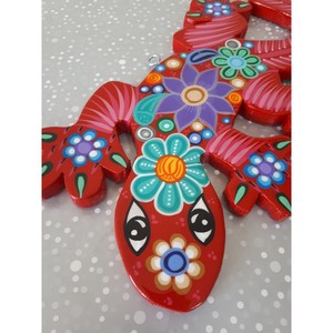 Hand-Painted MDF <b>Wood</b> <b>Slice</b> Fox Wall Art | Wholesale Wooden Animal Dcor - Product Image 4