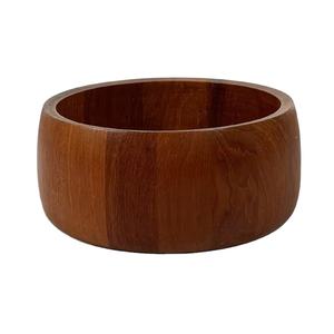 Tazón de Madera Natural Sólida Hecho a Mano de la Mejor Calidad para Ensaladas, Frutas, Bocadillos, Decoración de Cocina y Mesa de Comedor para Venta de Exportación - Product Image 1