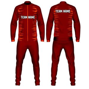 ชุดกีฬาฤดูหนาวสำหรับผู้ชายชุดวอร์มเล่นกีฬากลางแจ้งมีซิปหลากสีโลโก้ออกแบบได้ตามต้องการ - Product Image 6