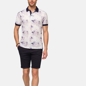 Tissu respirant, personnalisable, streetwear, ventes chaudes, polos pour hommes en sublimation, coupe slim, fitness, matériau en coton, best-seller - Product Image 2