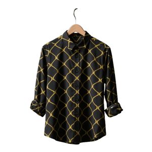 Nuevas Camisas de Playa de Verano para Hombre, Estilo Hawaiano, Manga Larga y Corta, con Botones, Estampado Geométrico Digital Informal - Product Image 1