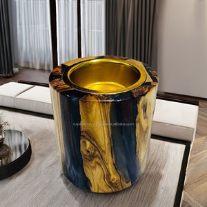 2025 Royal Artisans Premium Oud Burner Luxury Mubkhar Incienso Holder Hecho a mano Madera de pino Bakhoor Indio Incienso All-Season - Product Image 2