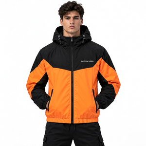 Chaqueta Cortavientos Ligera Personalizada, Tejido Ecológico de Poliéster y Algodón, Estilo Urbano, Ropa Exterior con Logotipo Personalizado - Product Image 3